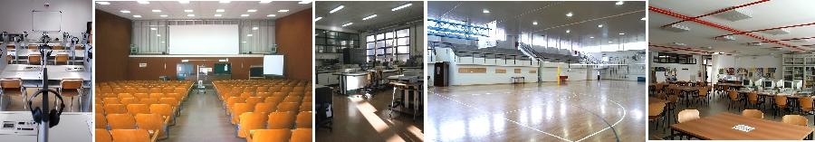 Aule Laboratori Auditorium Biblioteche scolastiche